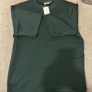 Uniqlo AIRism Cotton Crew Neck Oversized T-Shirt